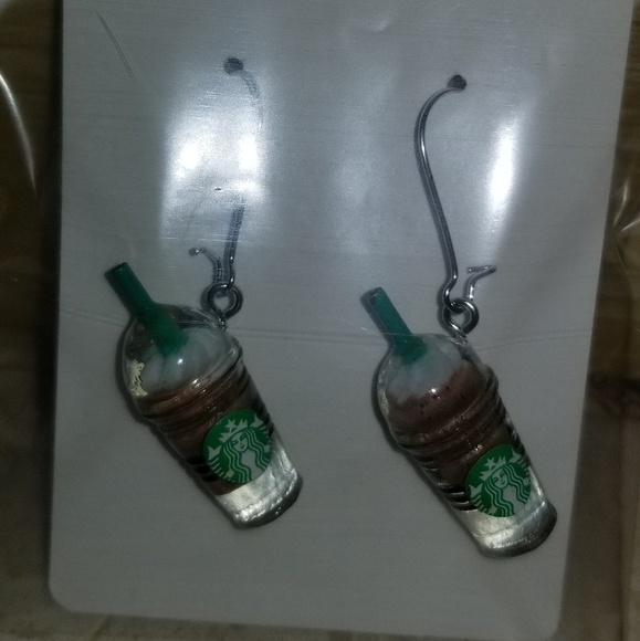 Starbucks Other - 2 pair 8$ AWESOME earrings sterling silver